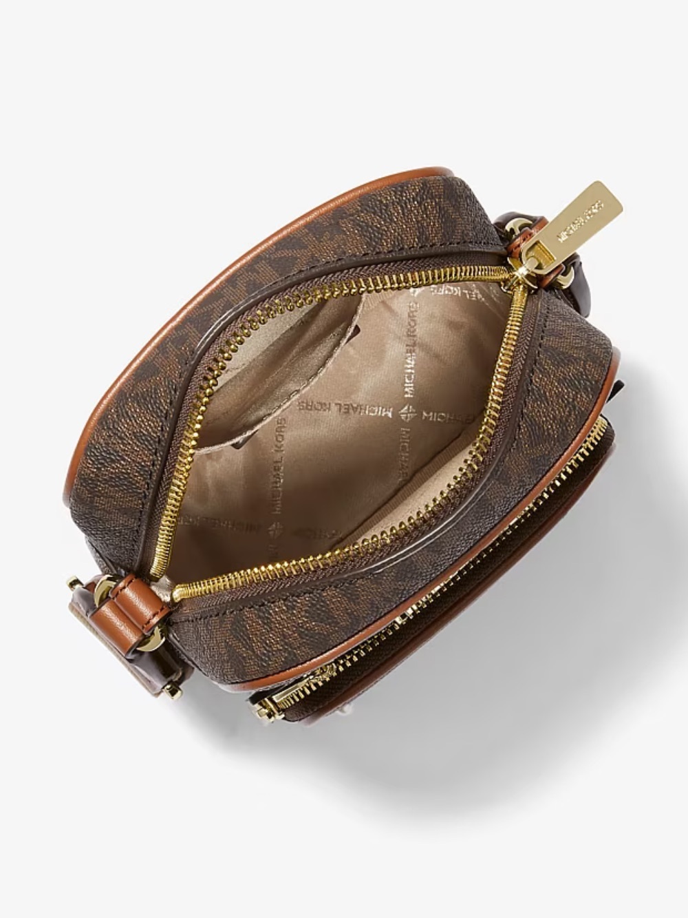 MICHAEL KORS Jet Set Medium Flight NS Pocket Signature Logo Crossbody
Brown
NWT - Picture 3 of 16